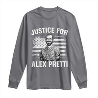 Justices for Alex Pretti Long Sleeve Shirt Resist Abolish ICE Protest