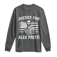 Justices for Alex Pretti Long Sleeve Shirt Resist Abolish ICE Protest