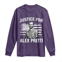 Justices for Alex Pretti Long Sleeve Shirt Resist Abolish ICE Protest