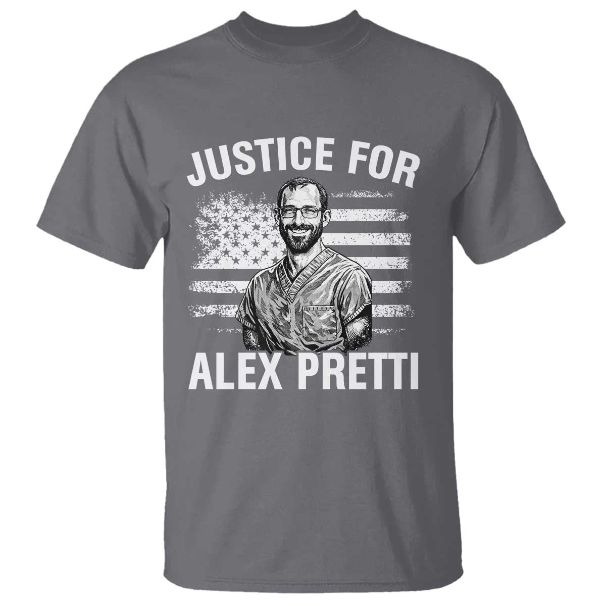 Justices for Alex Pretti T Shirt Resist Abolish ICE Protest