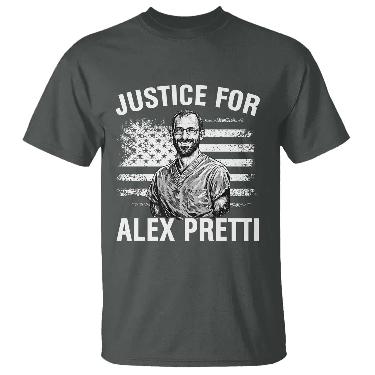 Justices for Alex Pretti T Shirt Resist Abolish ICE Protest