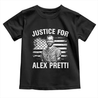 Justices for Alex Pretti Toddler T Shirt Resist Abolish ICE Protest