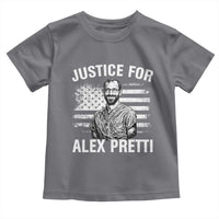 Justices for Alex Pretti Toddler T Shirt Resist Abolish ICE Protest