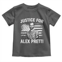 Justices for Alex Pretti Toddler T Shirt Resist Abolish ICE Protest