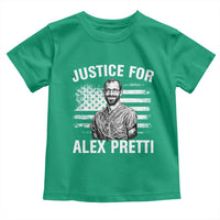 Justices for Alex Pretti Toddler T Shirt Resist Abolish ICE Protest