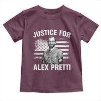 Justices for Alex Pretti Toddler T Shirt Resist Abolish ICE Protest