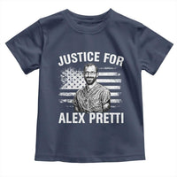 Justices for Alex Pretti Toddler T Shirt Resist Abolish ICE Protest