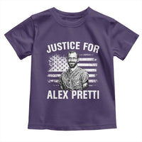 Justices for Alex Pretti Toddler T Shirt Resist Abolish ICE Protest