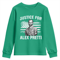 Justices for Alex Pretti Youth Sweatshirt Resist Abolish ICE Protest