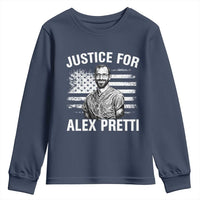 Justices for Alex Pretti Youth Sweatshirt Resist Abolish ICE Protest
