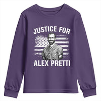 Justices for Alex Pretti Youth Sweatshirt Resist Abolish ICE Protest