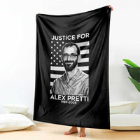 Justices for Alex Pretti Throw Blanket Resist ICE Immigration Deportation Protest Minnesota