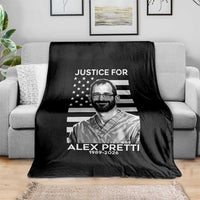 Justices for Alex Pretti Throw Blanket Resist ICE Immigration Deportation Protest Minnesota