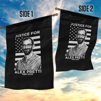 Justices for Alex Pretti Garden Flag Resist ICE Immigration Deportation Protest Minnesota