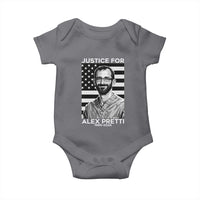 Justices for Alex Pretti Baby Onesie Resist ICE Immigration Deportation Protest Minnesota