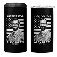 Justices for Alex Pretti 4 in 1 Can Cooler Tumbler Resist ICE Immigration Deportation Protest Minnesota