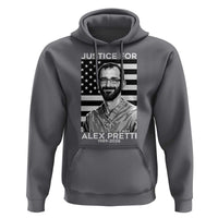 Justices for Alex Pretti Hoodie Resist ICE Immigration Deportation Protest Minnesota