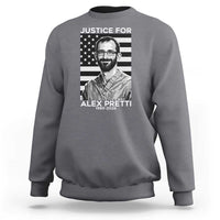 Justices for Alex Pretti Sweatshirt Resist ICE Immigration Deportation Protest Minnesota