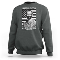 Justices for Alex Pretti Sweatshirt Resist ICE Immigration Deportation Protest Minnesota