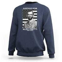 Justices for Alex Pretti Sweatshirt Resist ICE Immigration Deportation Protest Minnesota