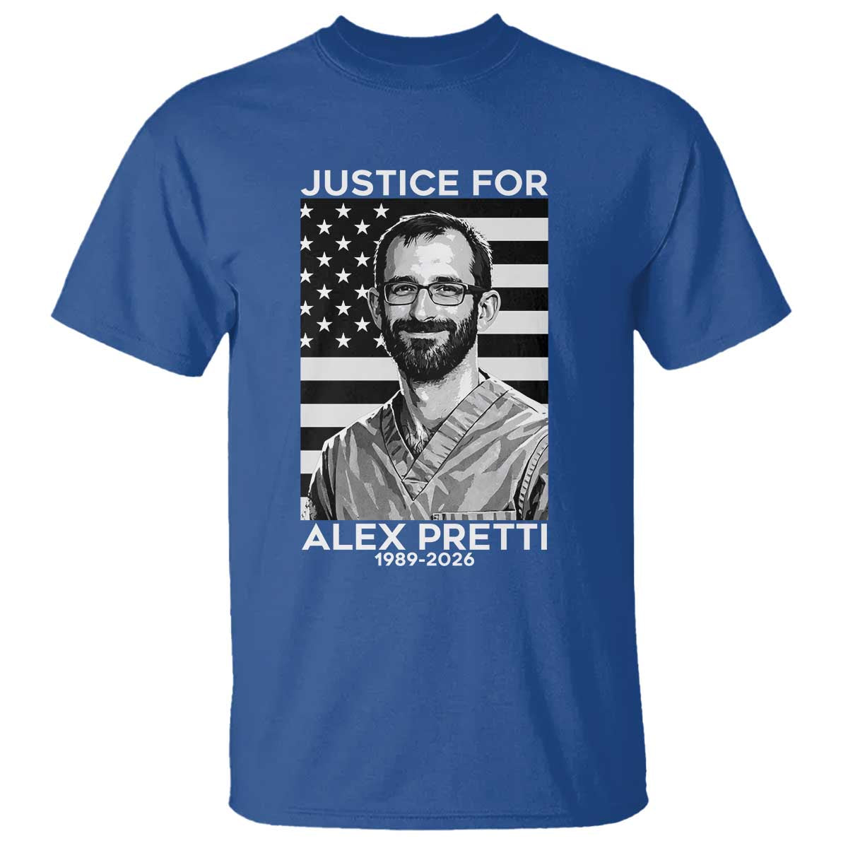 Justices for Alex Pretti T Shirt Resist ICE Immigration Deportation Protest Minnesota