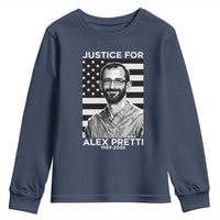Justices for Alex Pretti Youth Sweatshirt Resist ICE Immigration Deportation Protest Minnesota