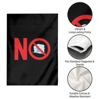Anti ICE Garden Flag No ICE Protest Symbol Anti Immigration Enforcement