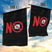 Anti ICE Garden Flag No ICE Protest Symbol Anti Immigration Enforcement