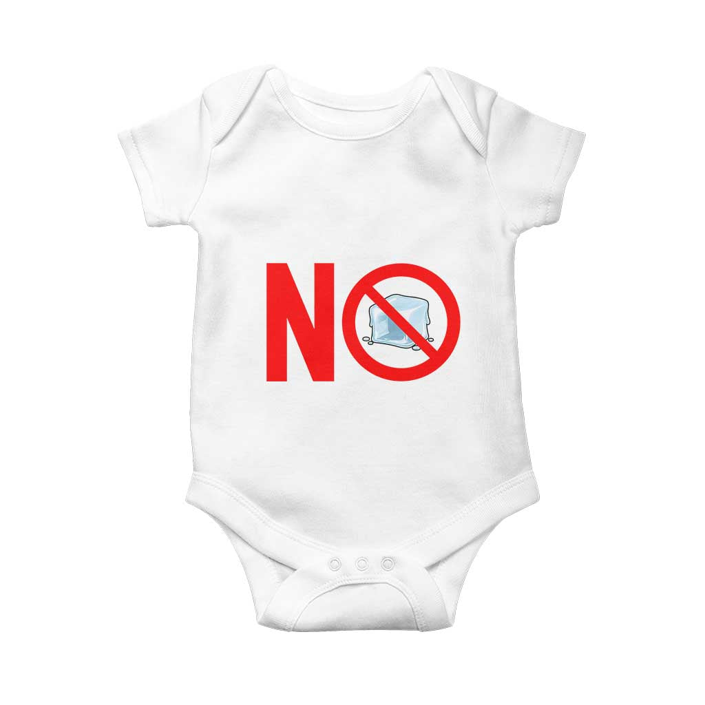 Anti ICE Baby Onesie No ICE Protest Symbol Anti Immigration Enforcement