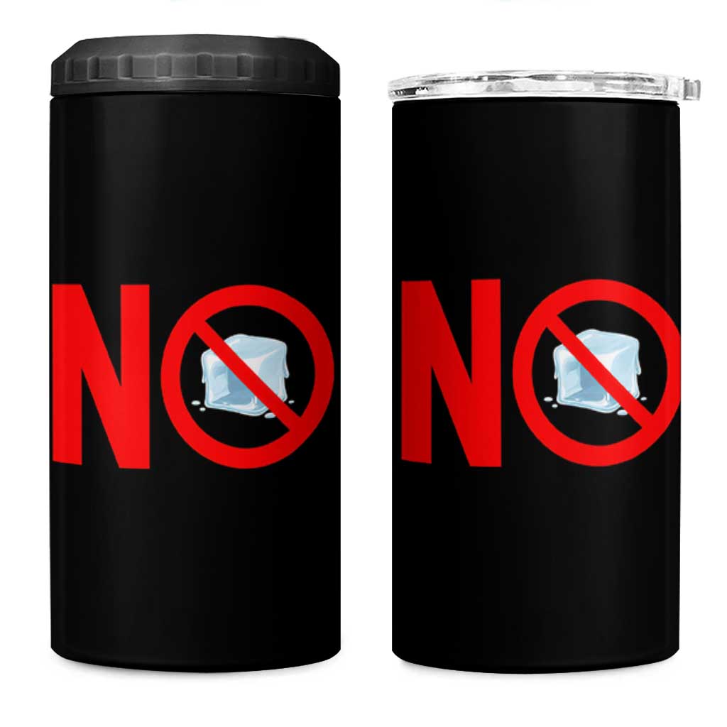 Anti ICE 4 in 1 Can Cooler Tumbler No ICE Protest Symbol Anti Immigration Enforcement