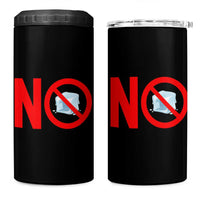 Anti ICE 4 in 1 Can Cooler Tumbler No ICE Protest Symbol Anti Immigration Enforcement