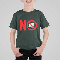 Anti ICE T Shirt For Kid No ICE Protest Symbol Anti Immigration Enforcement