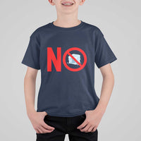 Anti ICE T Shirt For Kid No ICE Protest Symbol Anti Immigration Enforcement