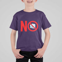 Anti ICE T Shirt For Kid No ICE Protest Symbol Anti Immigration Enforcement