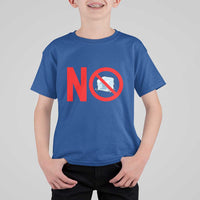 Anti ICE T Shirt For Kid No ICE Protest Symbol Anti Immigration Enforcement