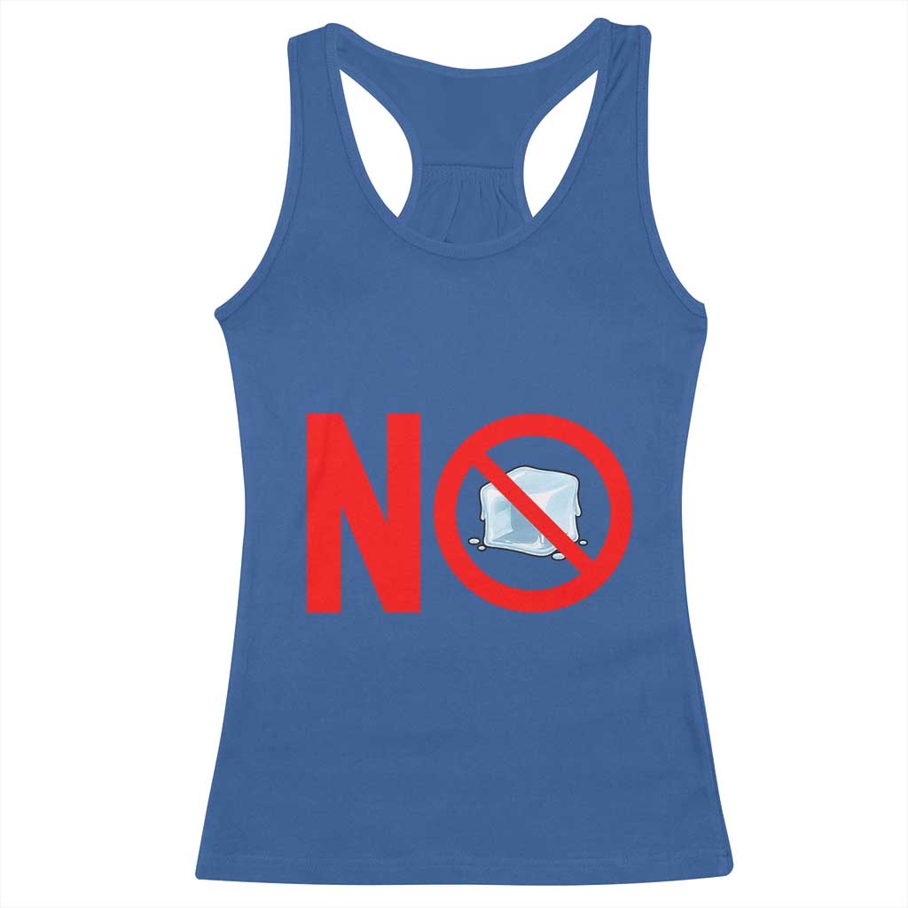 Anti ICE Racerback Tank Top No ICE Protest Symbol Anti Immigration Enforcement