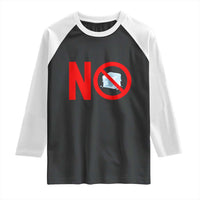 Anti ICE Raglan Shirt No ICE Protest Symbol Anti Immigration Enforcement