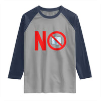 Anti ICE Raglan Shirt No ICE Protest Symbol Anti Immigration Enforcement