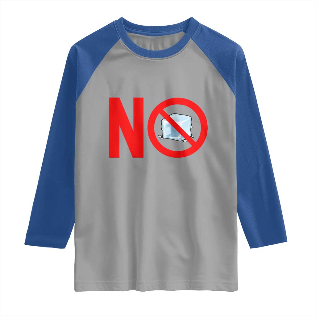 Anti ICE Raglan Shirt No ICE Protest Symbol Anti Immigration Enforcement