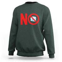 Anti ICE Sweatshirt No ICE Protest Symbol Anti Immigration Enforcement
