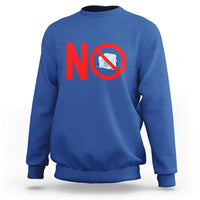 Anti ICE Sweatshirt No ICE Protest Symbol Anti Immigration Enforcement