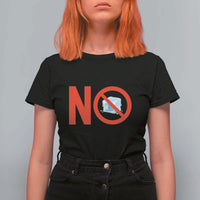 Anti ICE T Shirt For Women No ICE Protest Symbol Anti Immigration Enforcement