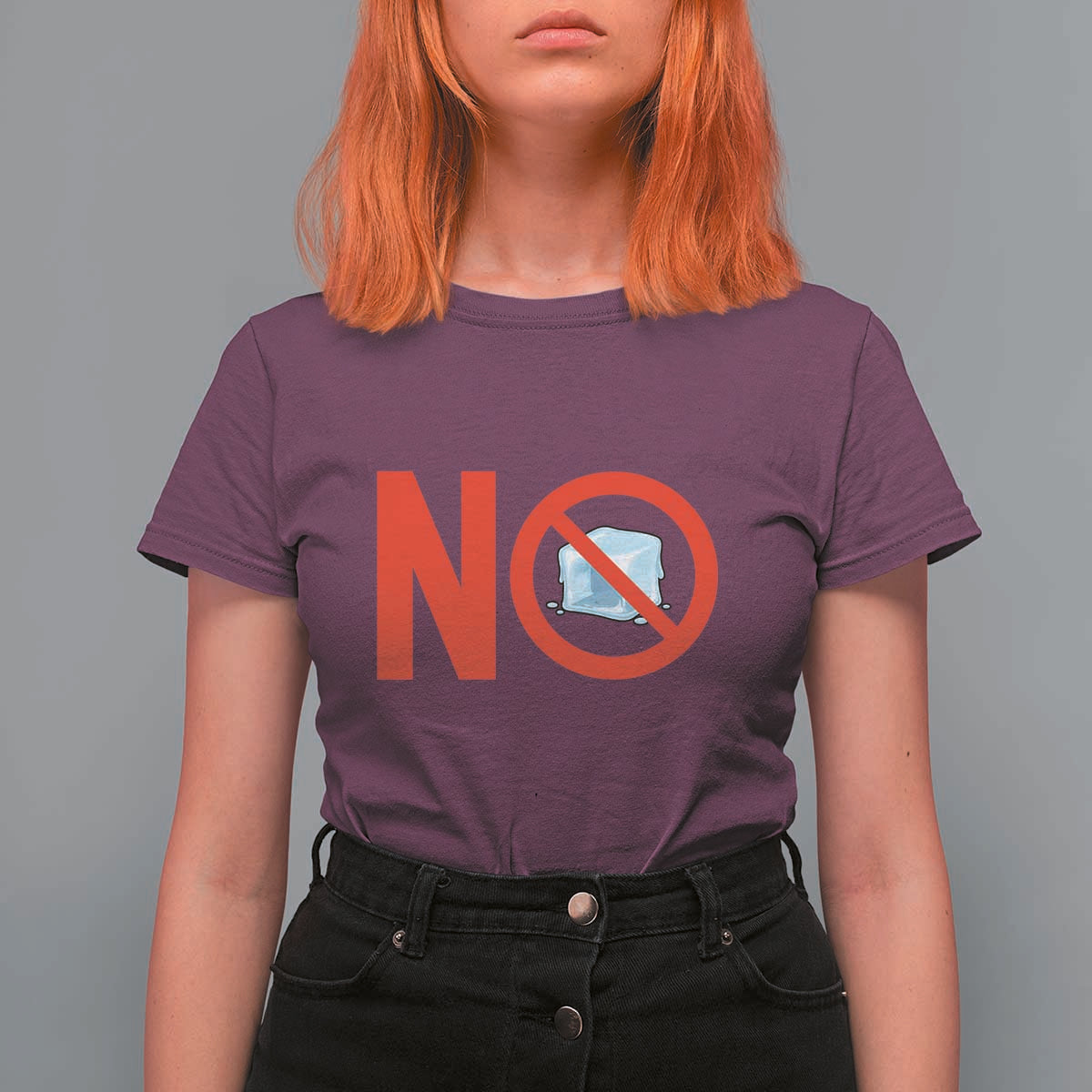 Anti ICE T Shirt For Women No ICE Protest Symbol Anti Immigration Enforcement