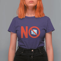 Anti ICE T Shirt For Women No ICE Protest Symbol Anti Immigration Enforcement