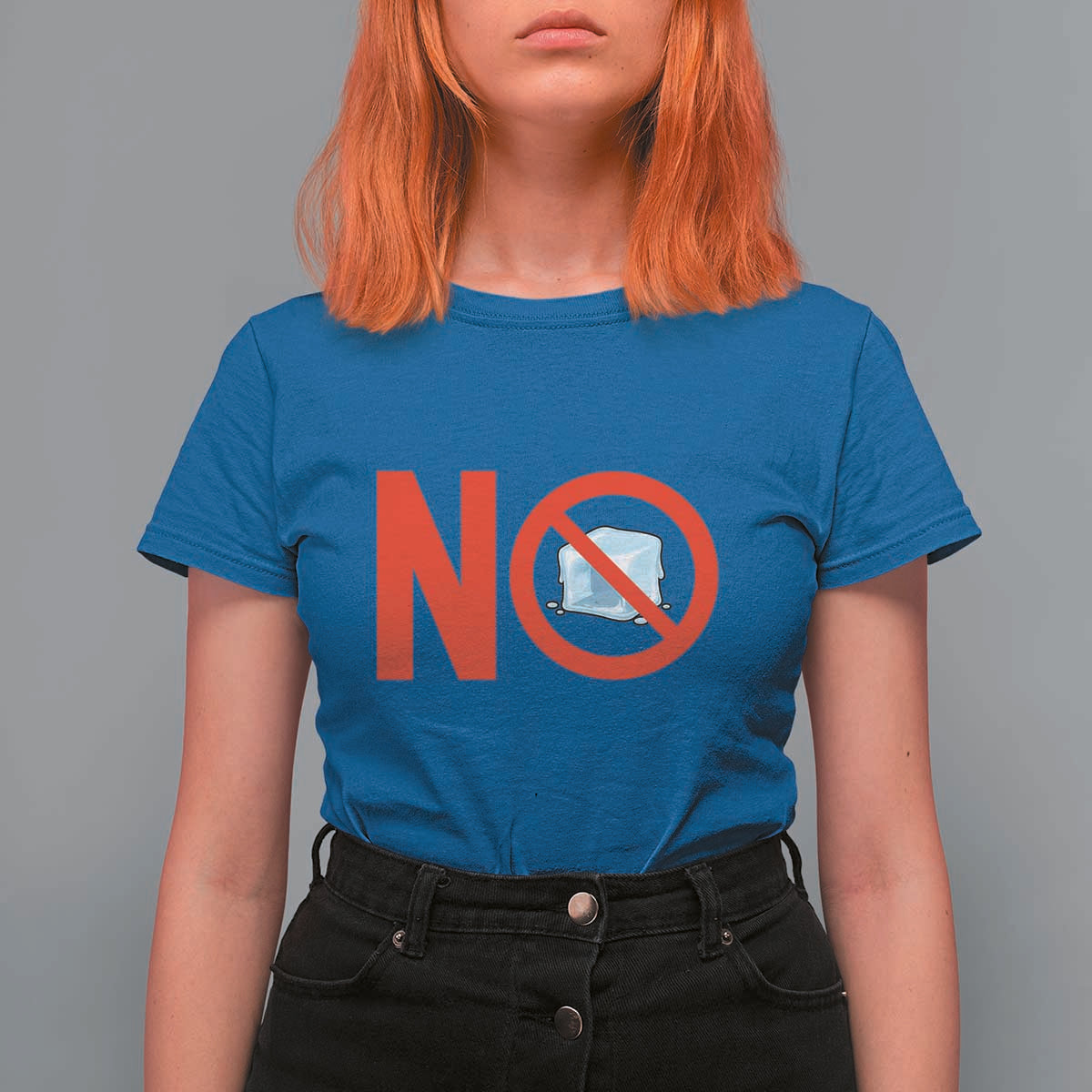 Anti ICE T Shirt For Women No ICE Protest Symbol Anti Immigration Enforcement