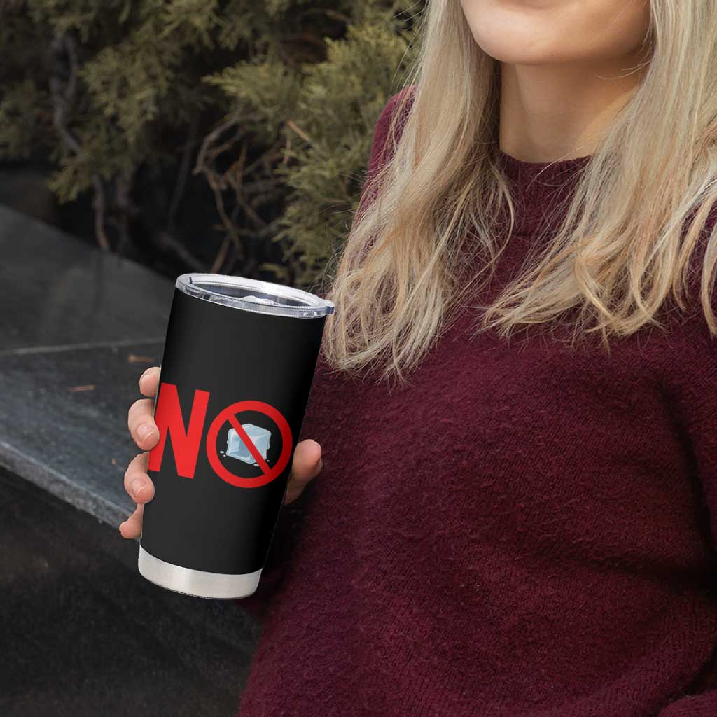 Anti ICE Tumbler Cup No ICE Protest Symbol Anti Immigration Enforcement