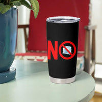 Anti ICE Tumbler Cup No ICE Protest Symbol Anti Immigration Enforcement