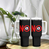 Anti ICE Tumbler With Handle No ICE Protest Symbol Anti Immigration Enforcement