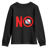Anti ICE Youth Sweatshirt No ICE Protest Symbol Anti Immigration Enforcement