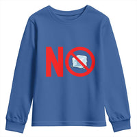 Anti ICE Youth Sweatshirt No ICE Protest Symbol Anti Immigration Enforcement